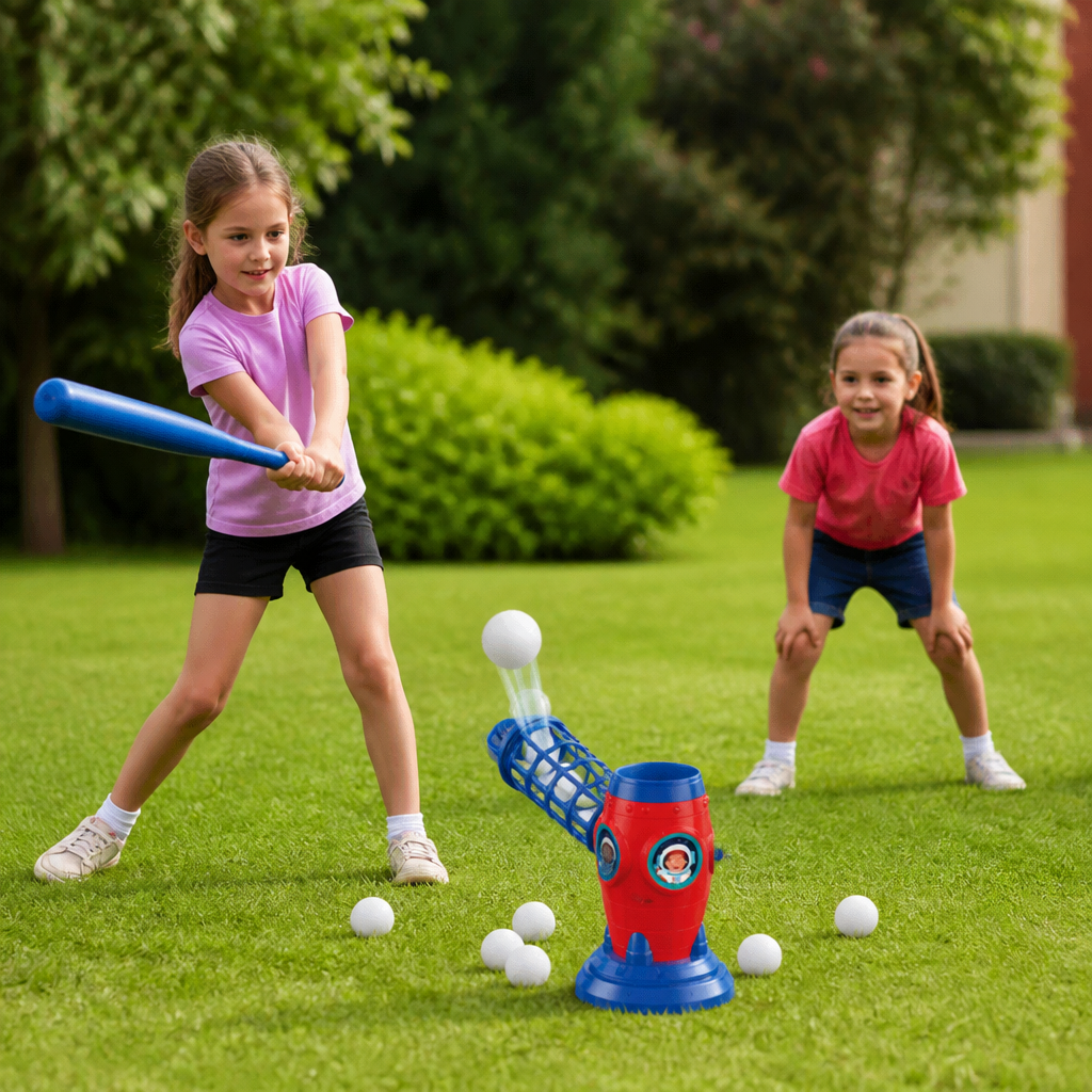 Kids Electronic Baseball Pitching Machine