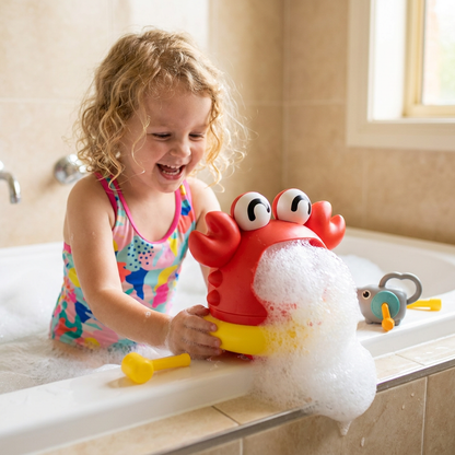 Cute Bubble Bath Toy for Kids – Automatic Foam Maker for Water & Bath Fun