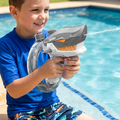 Electric Shark Water Gun for Kids – Fully Automatic Water Blaster for Hot Summer Fun