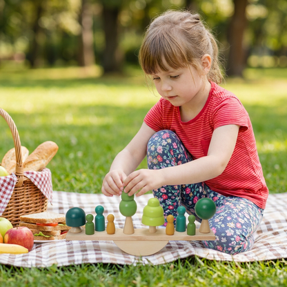 Montessori Wooden Seesaw Toy