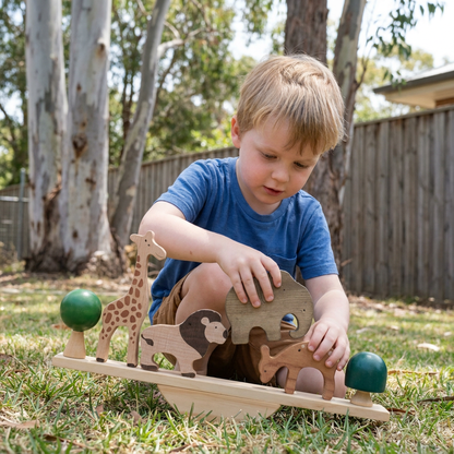Montessori Wooden Seesaw Toy