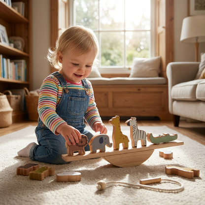 Montessori Wooden Seesaw Toy
