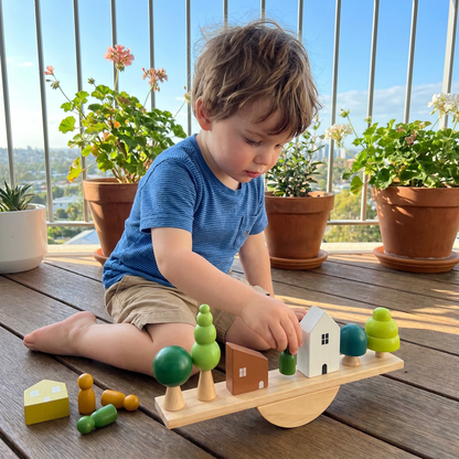 Montessori Wooden Seesaw Toy