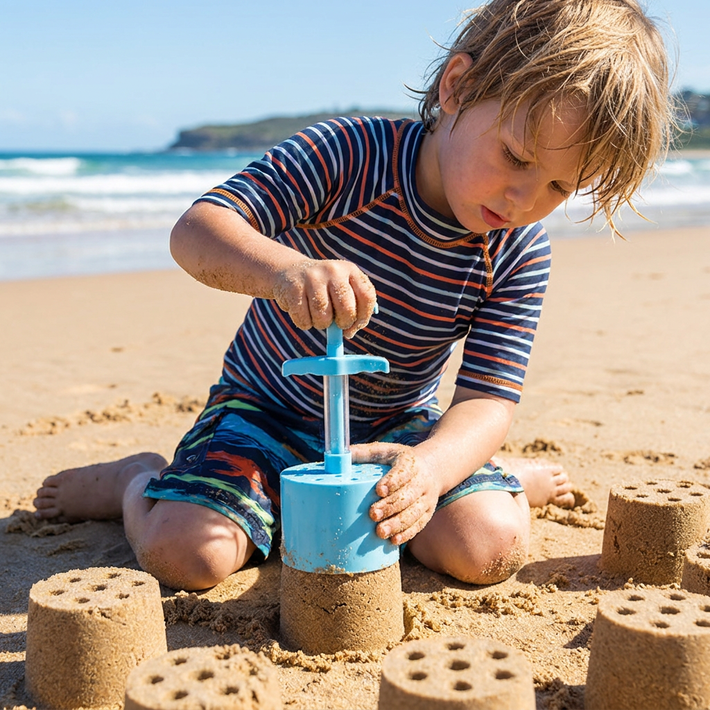 Honeycomb Sand Castle Maker – Sand Mold for Kids
