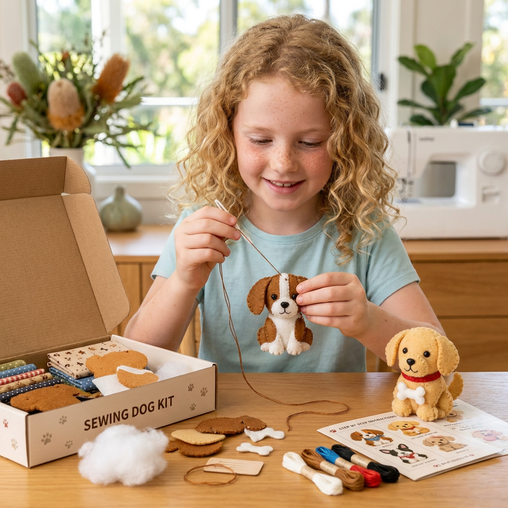 DIY Plush Sewing Kit – Make Your Own Cute Character