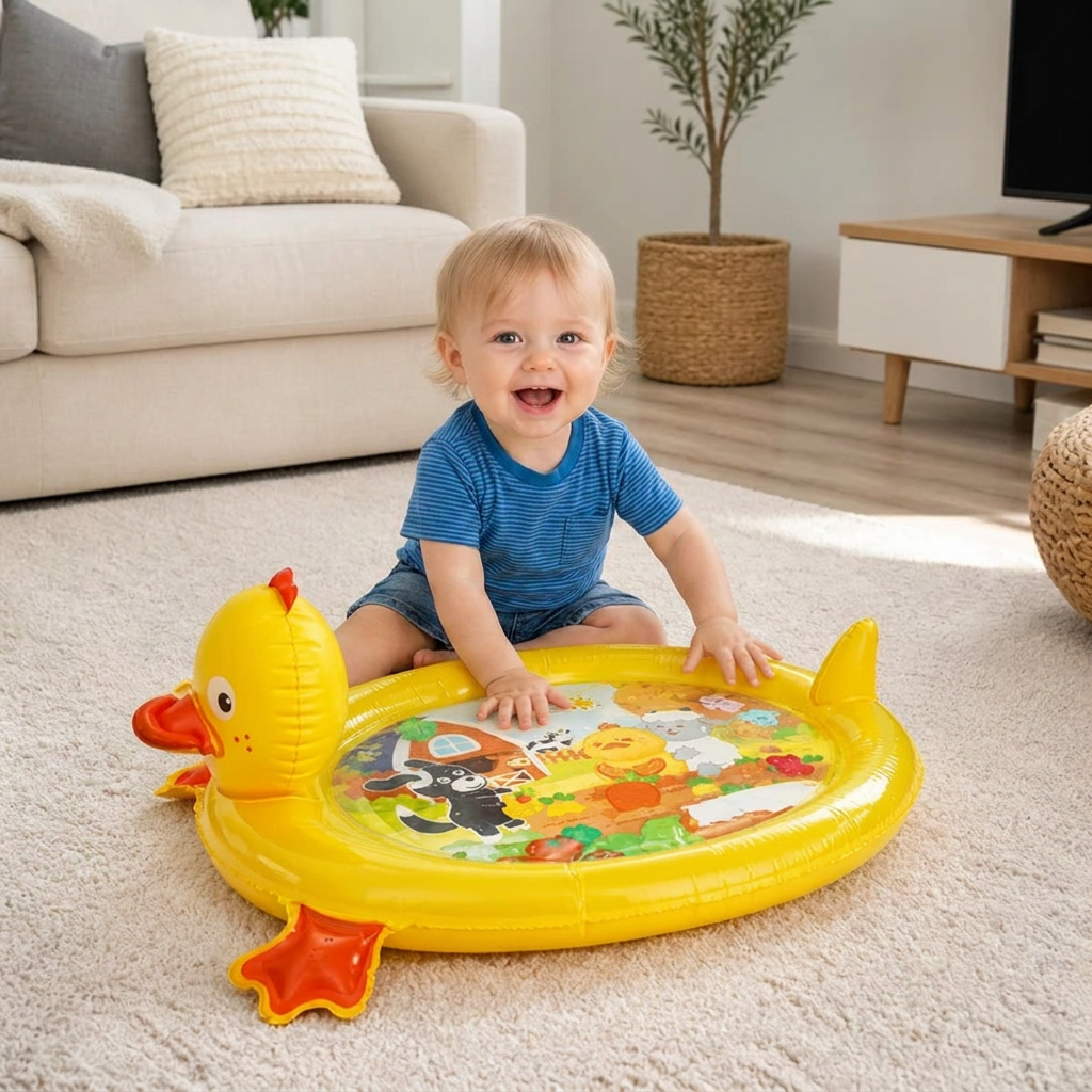 2-in-1 Duck Water Play Mat