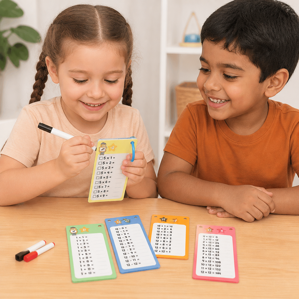 Reusable Maths Flash Cards