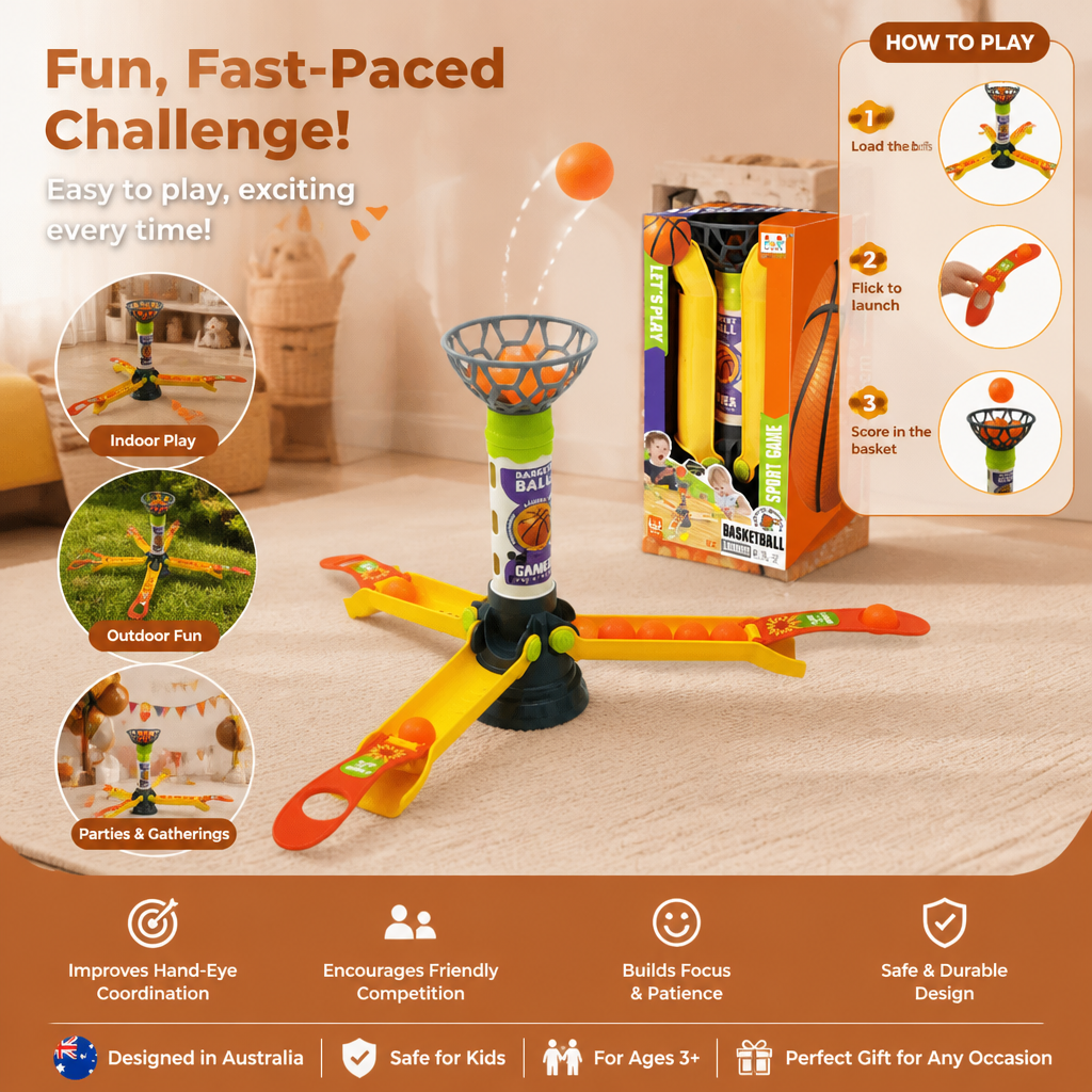 Fast Flick Basketball Challenge Game