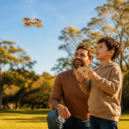 DIY Wooden RC Quadcopter Kit – Build Your Own Flying Adventure