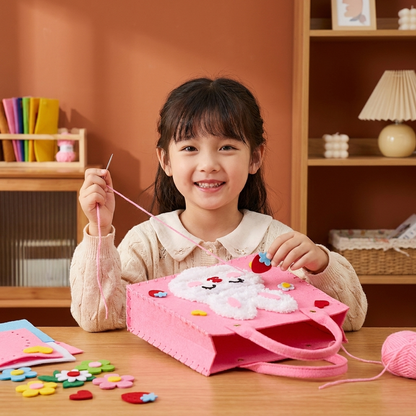 Kids DIY Plush Tote Bag Craft Kit