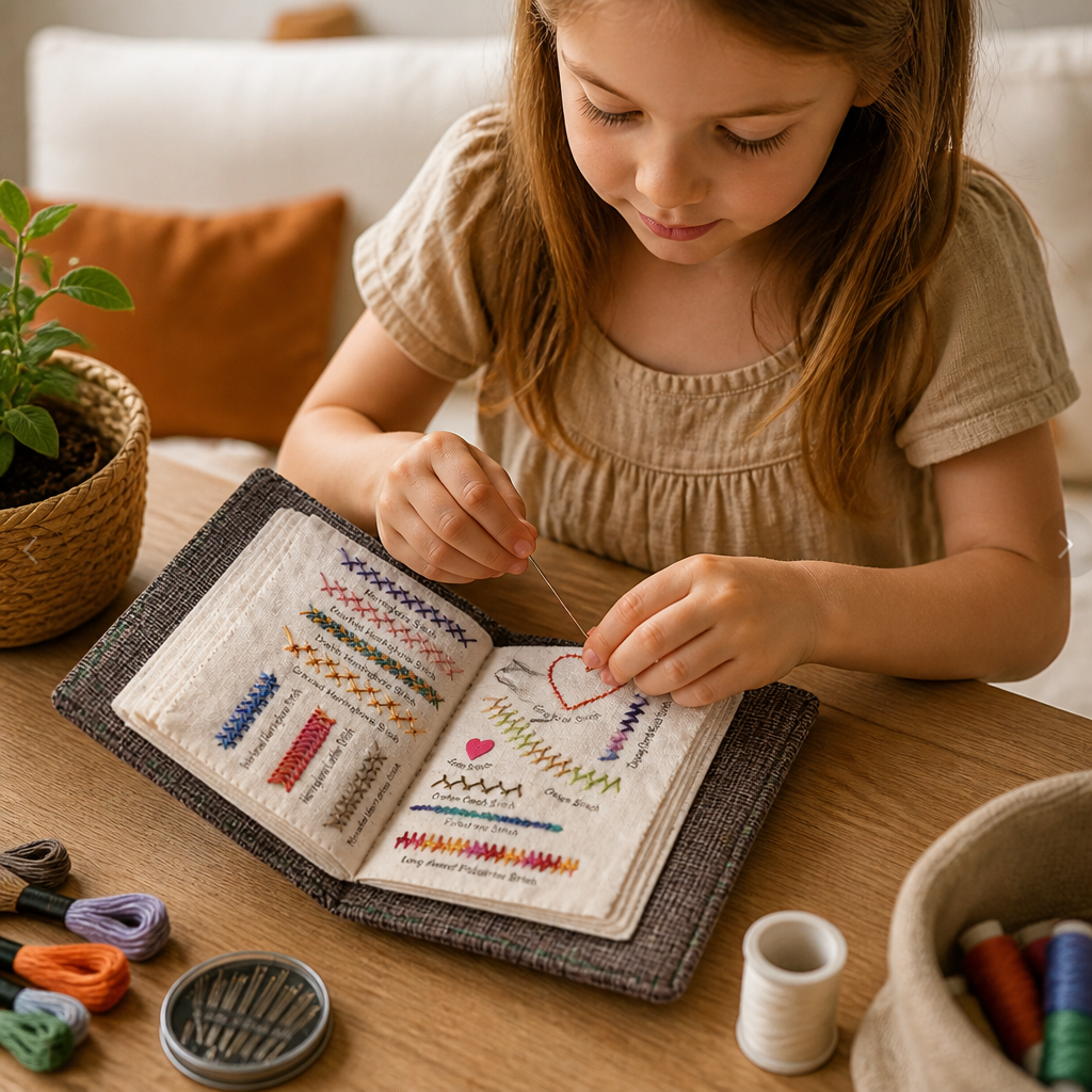 Embroidery Stitch Guide Book