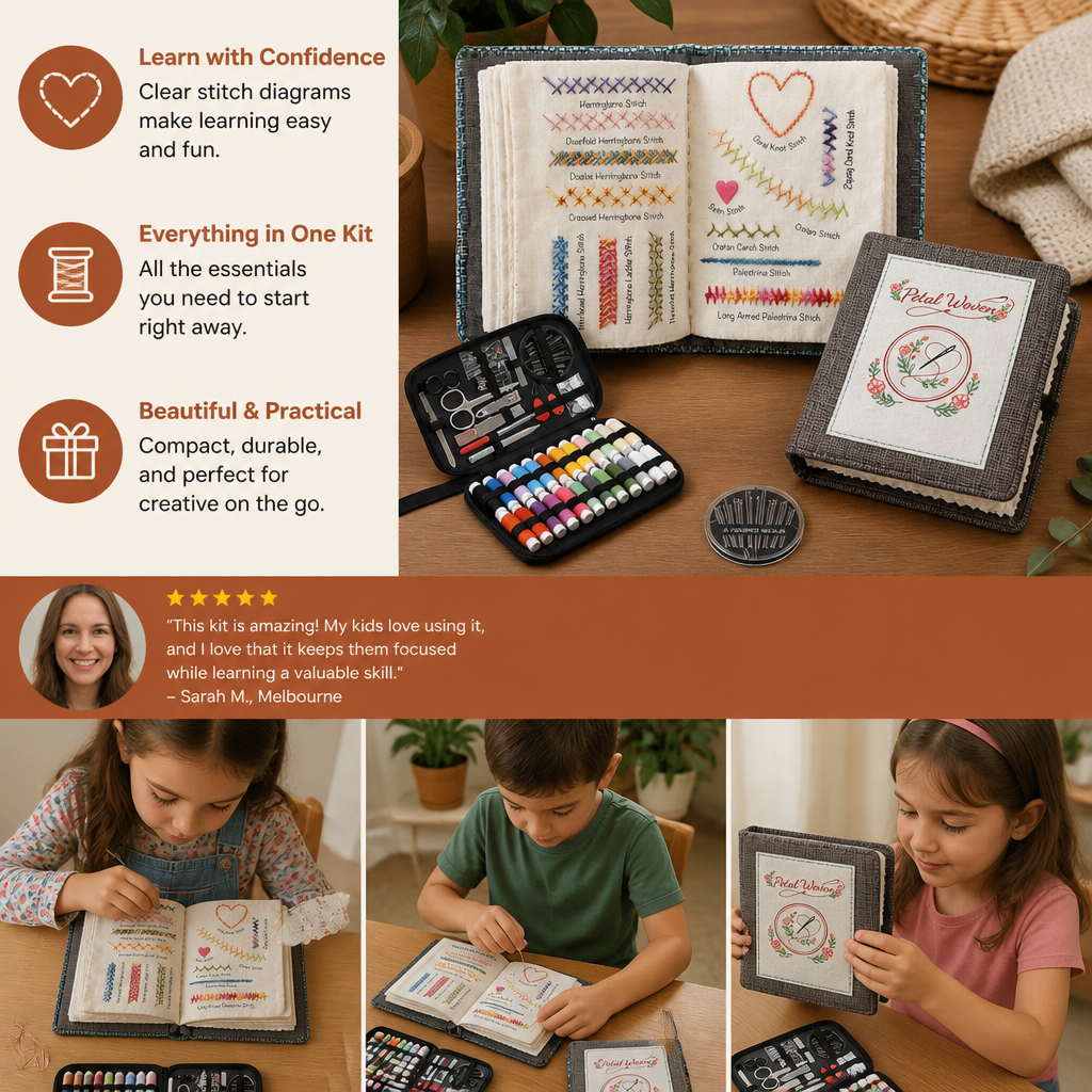 Embroidery Stitch Guide Book