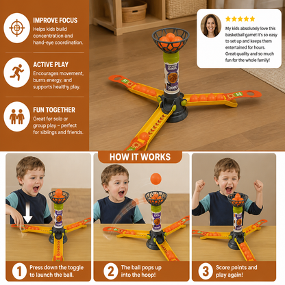 Fast Flick Basketball Challenge Game