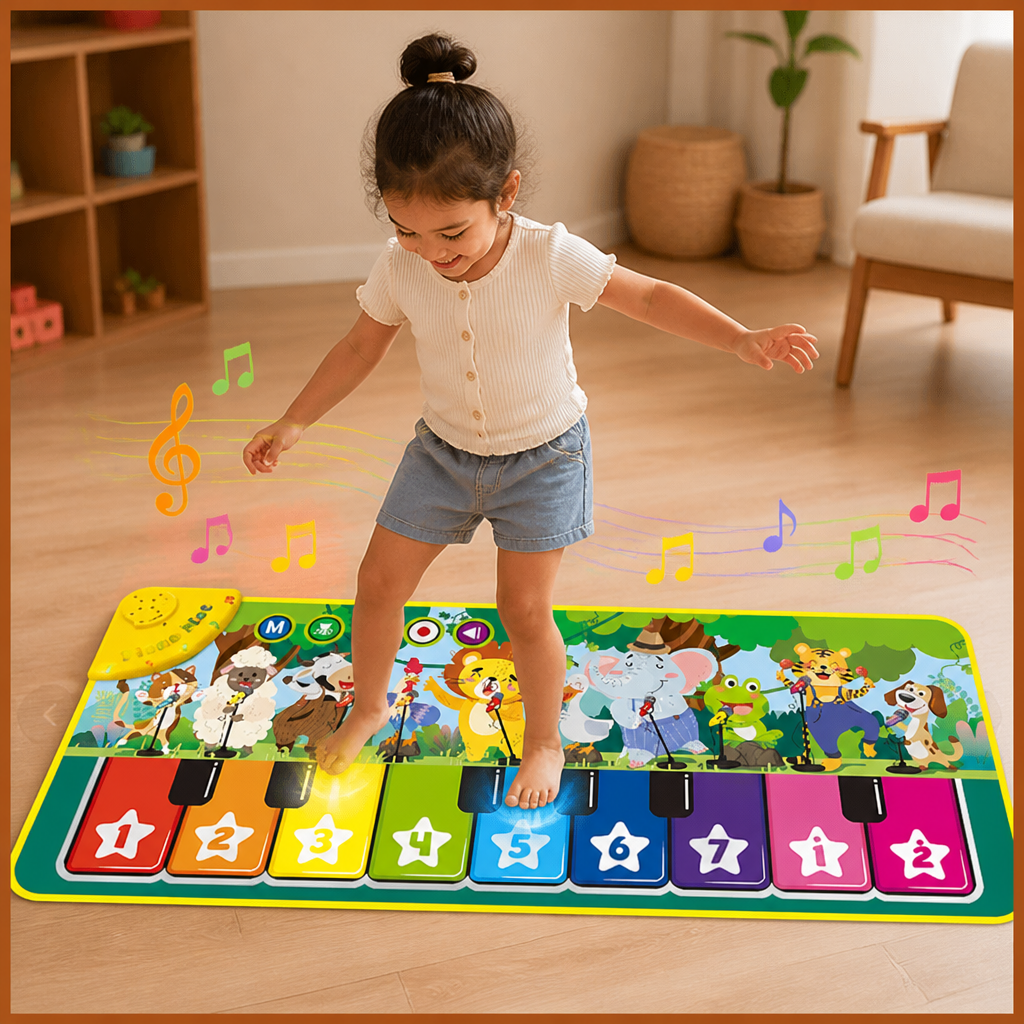 Interactive Musical Piano Play Mat