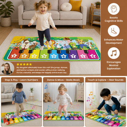 Interactive Musical Piano Play Mat