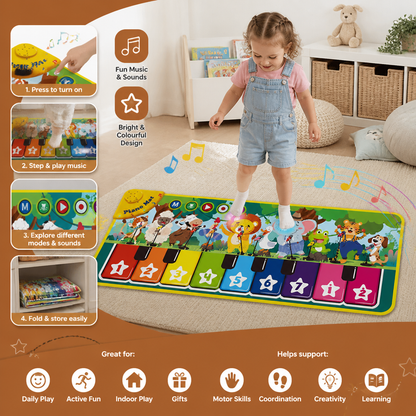 Interactive Musical Piano Play Mat