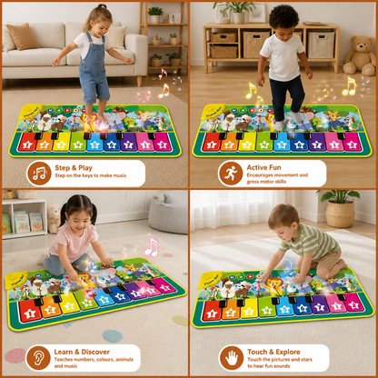 Interactive Musical Piano Play Mat