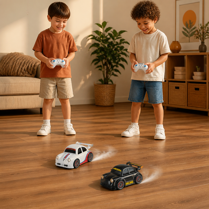 RC Racing Drift Car for Kids - Remote Control with Sensor Lights & Sound