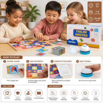 Tailor Master Shape Matching Puzzle Game