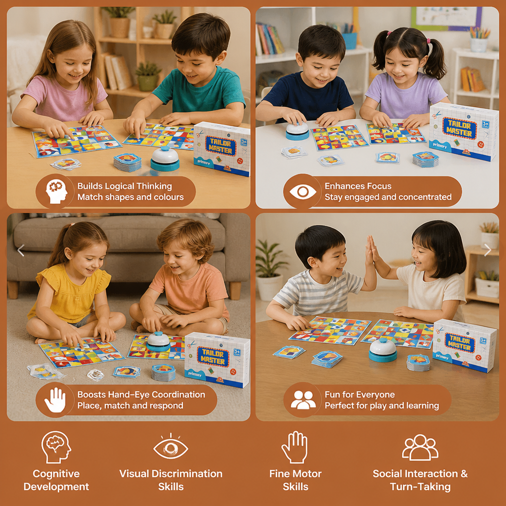 Tailor Master Shape Matching Puzzle Game