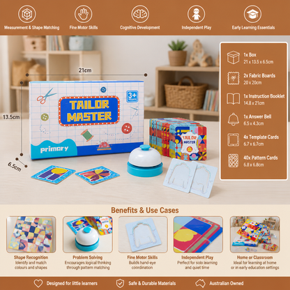 Tailor Master Shape Matching Puzzle Game