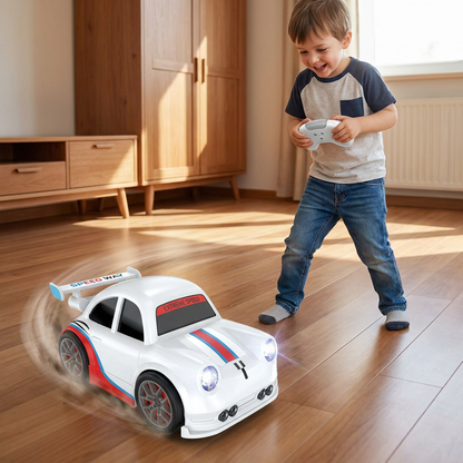 RC Racing Drift Car for Kids - Remote Control with Sensor Lights & Sound