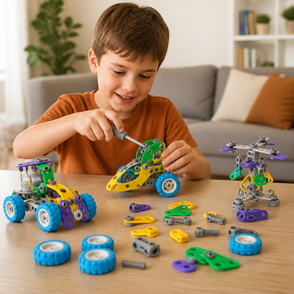 109 Piece STEM Building Set with Screwdriver