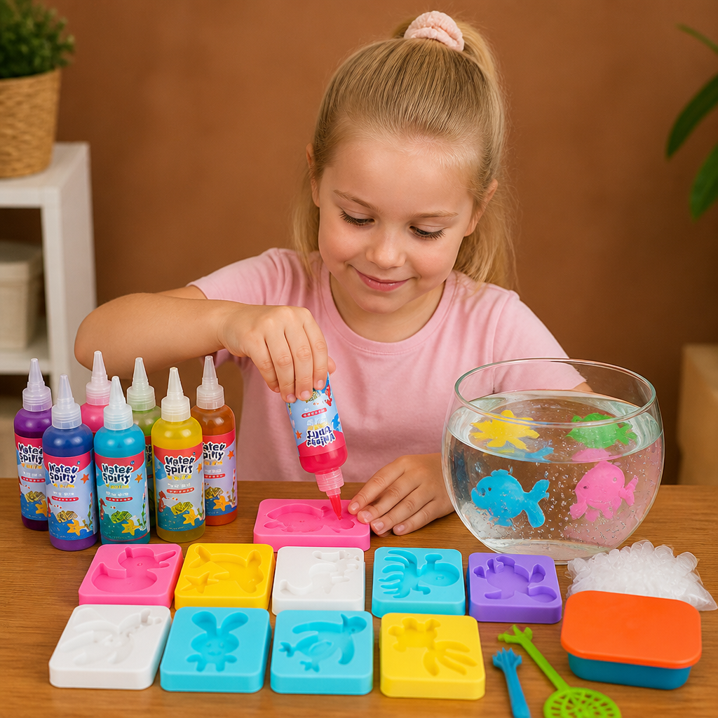 DIY Water Jelly Kit with Gels & Molds