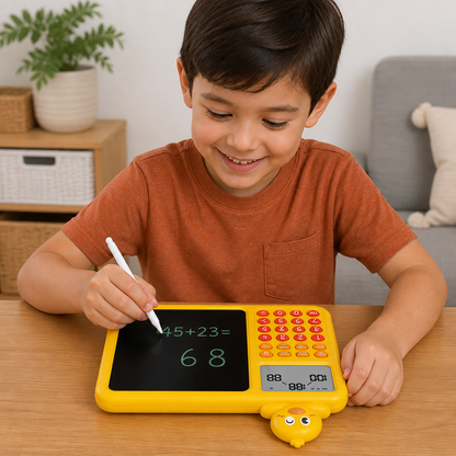 Interactive Math Drawing & Erase Learning Set for Kids