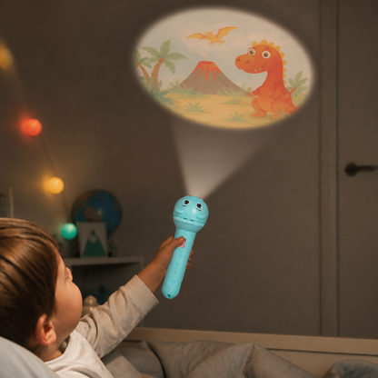 Kids’ Bedtime Story Projection Flashlight