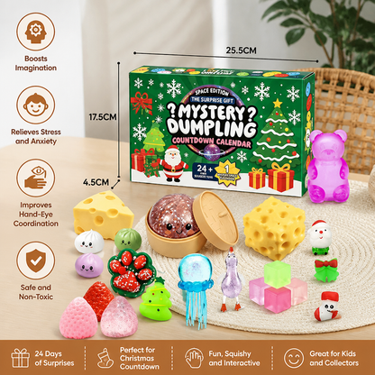 Christmas Squishy Advent Calendar for Kids