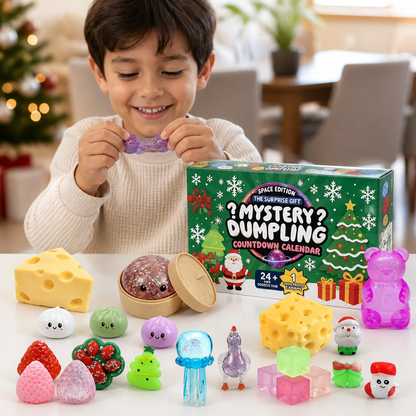 Christmas Squishy Advent Calendar for Kids