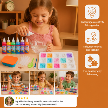DIY Water Jelly Kit with Gels & Molds