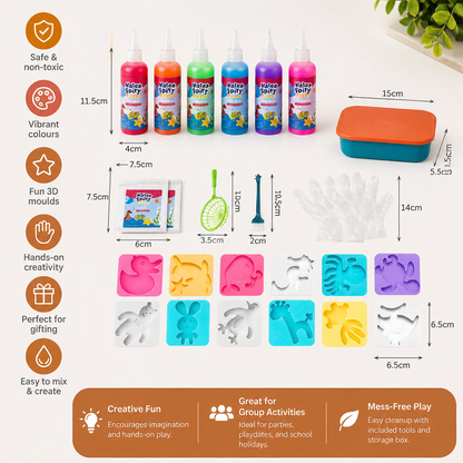 DIY Water Jelly Kit with Gels & Molds