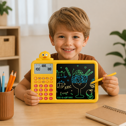 Interactive Math Drawing & Erase Learning Set for Kids