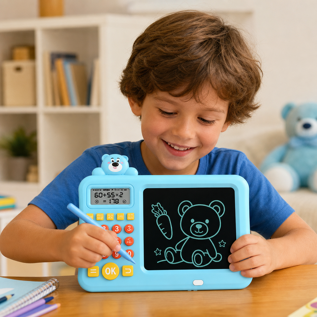 Interactive Math Drawing & Erase Learning Set for Kids