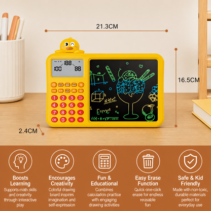 Interactive Math Drawing & Erase Learning Set for Kids