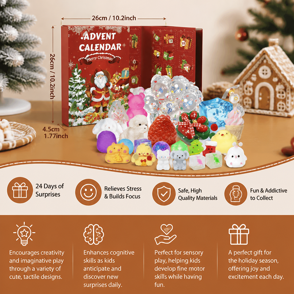24-Days Premium Squishy Advent Calendar