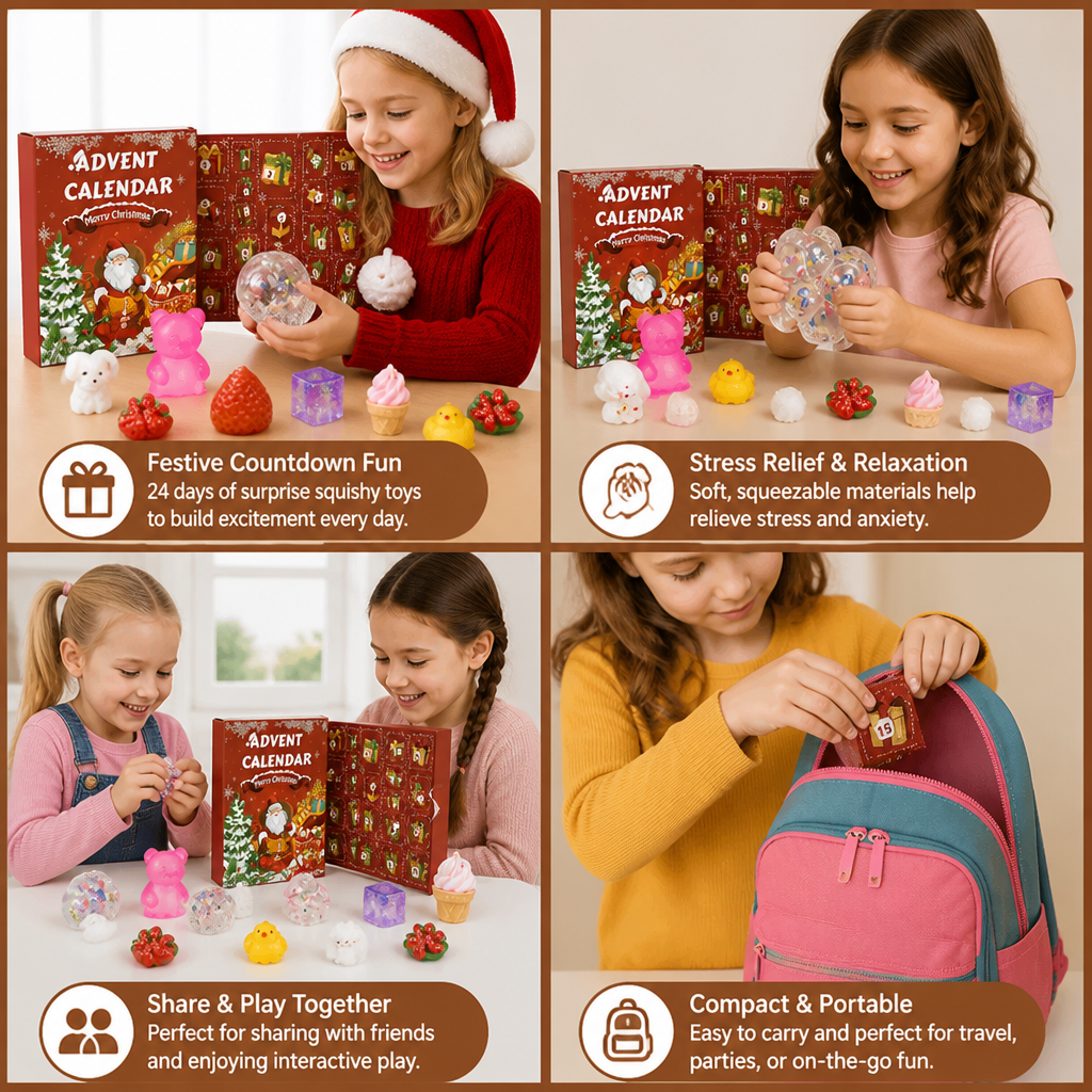 24-Days Premium Squishy Advent Calendar