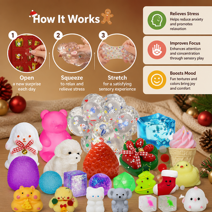 24-Days Premium Squishy Advent Calendar