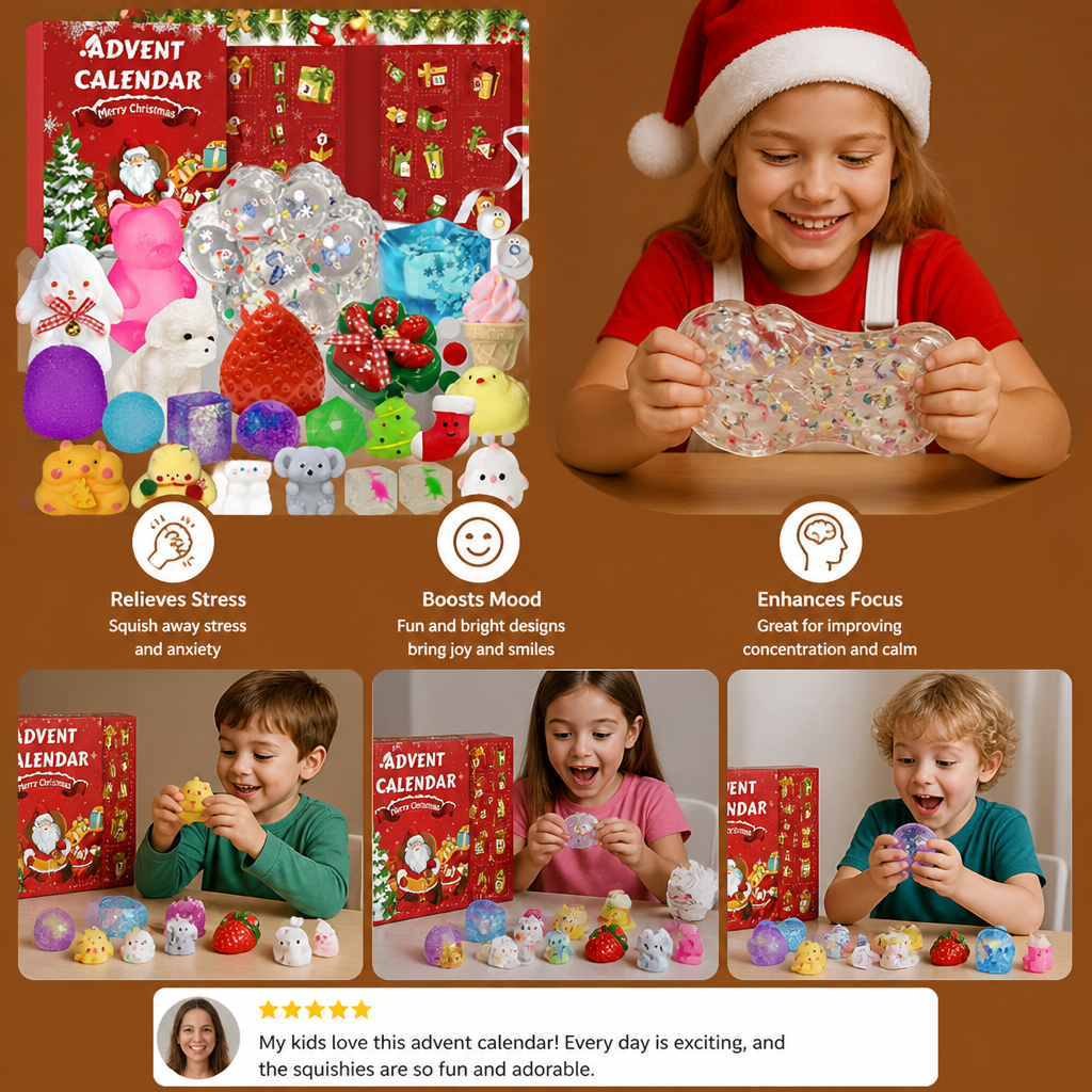 24-Days Premium Squishy Advent Calendar