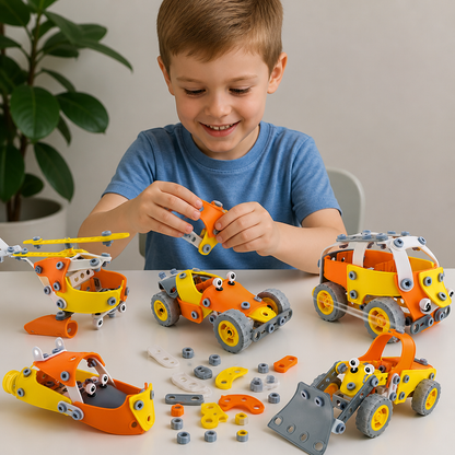 STEM Flexible Screw & Nut Building Blocks Set