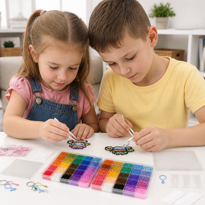 Premium Fuse Beads Set with Crafting Tools – DIY Arts & Crafts Kit