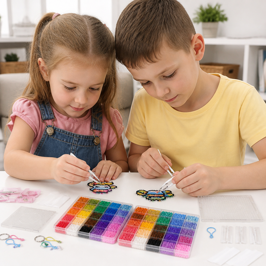 Premium Fuse Beads Set with Crafting Tools – DIY Arts & Crafts Kit