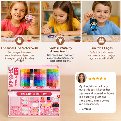 Premium Fuse Beads Set with Crafting Tools – DIY Arts & Crafts Kit
