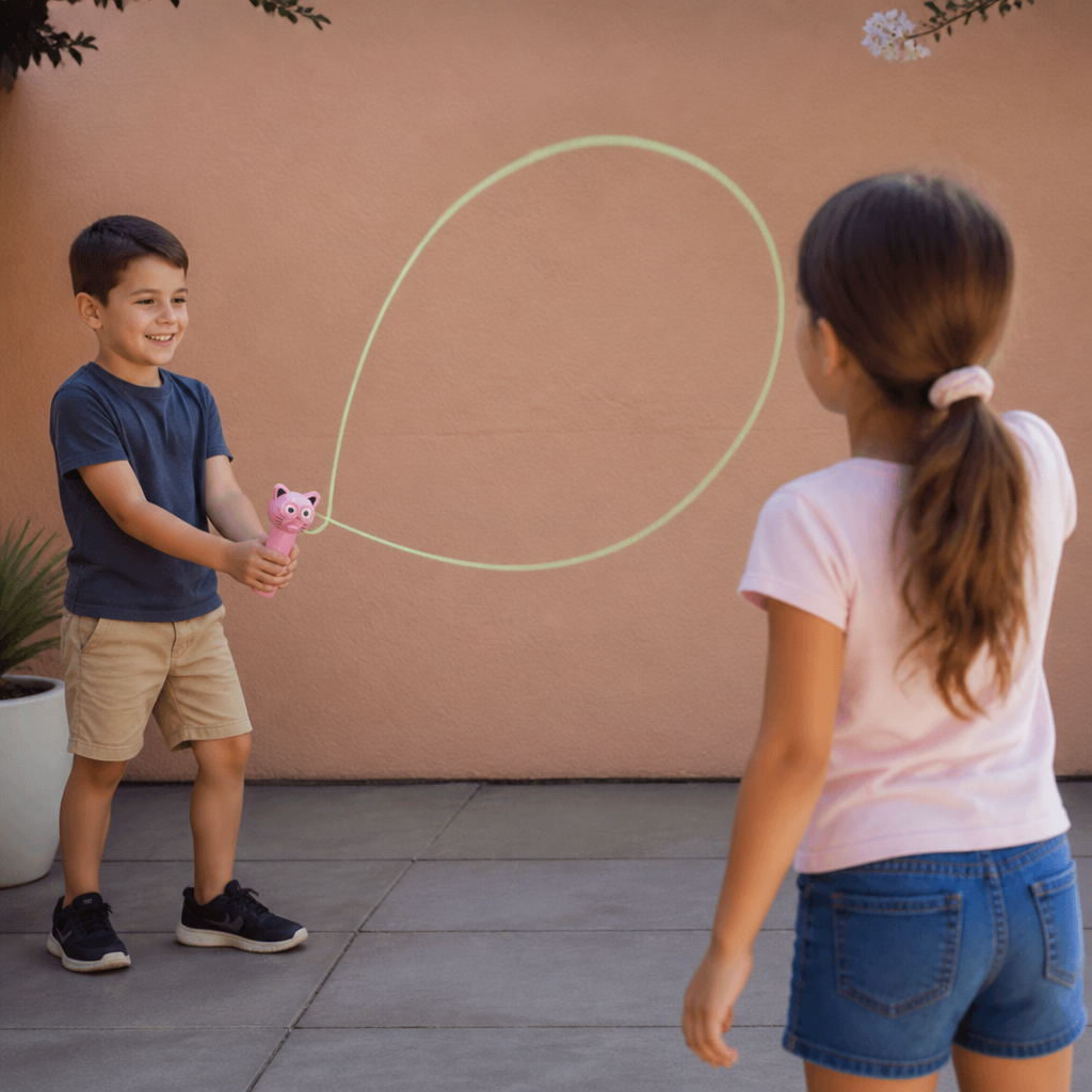 Interactive Flying Rope Toy for Kids