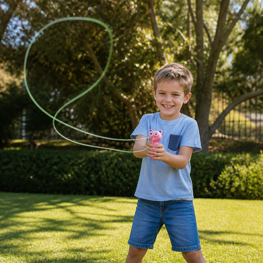 Interactive Flying Rope Toy for Kids