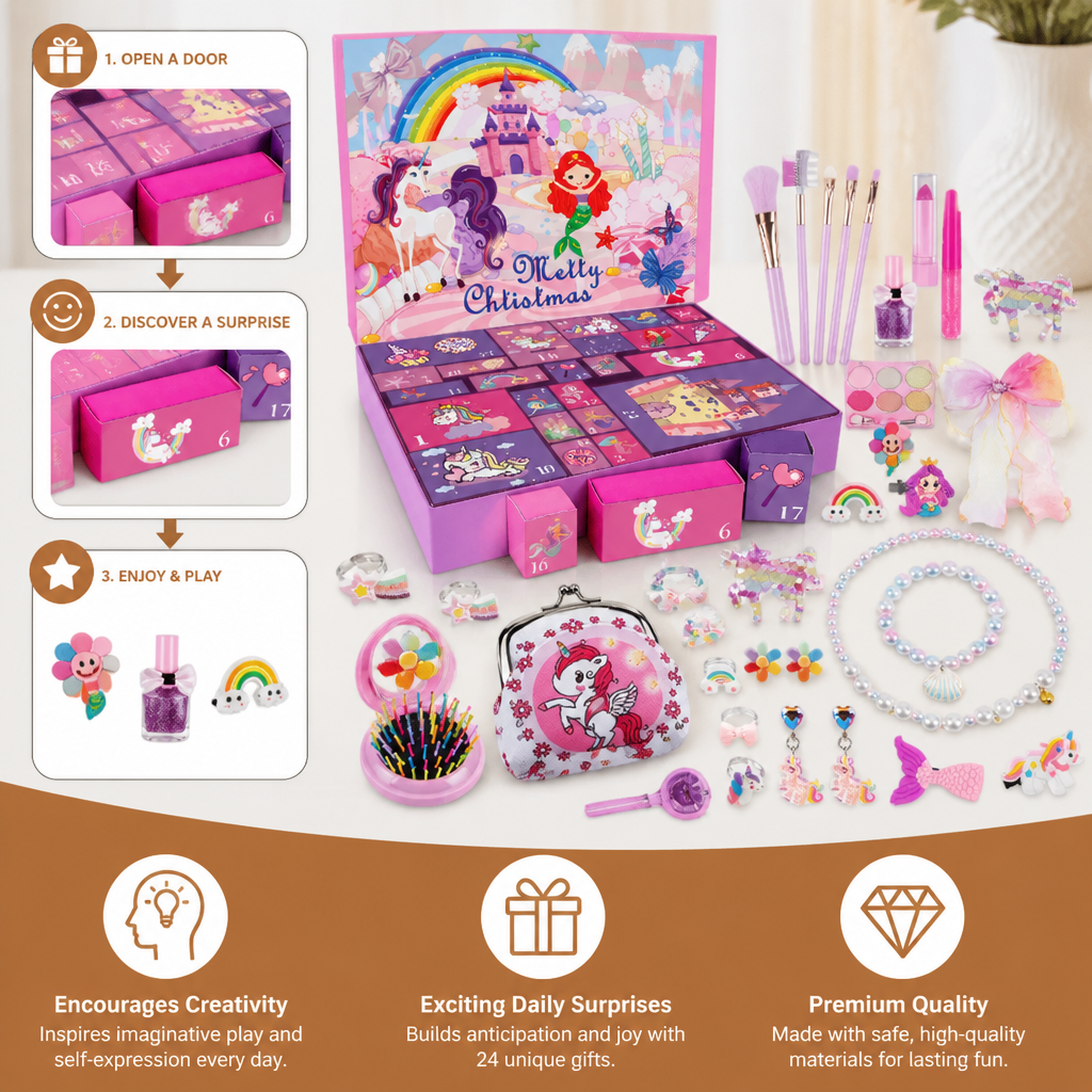 Unicorn & Princess Surprise Advent Calendar for Girls