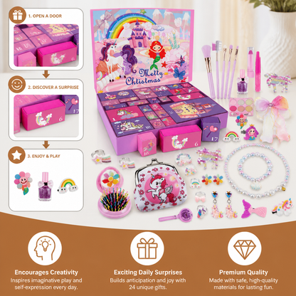 Unicorn & Princess Surprise Advent Calendar for Girls