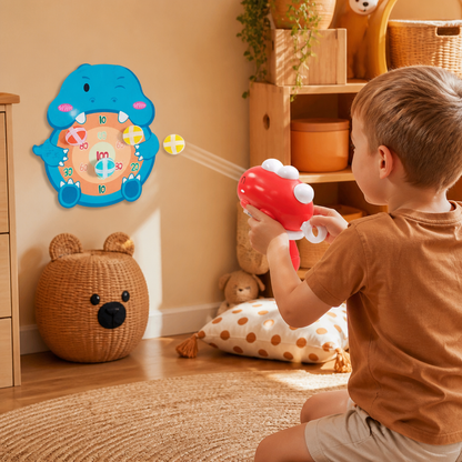 Dinosaur Sticky Ball Shooter – Target Shooting Game for Kids